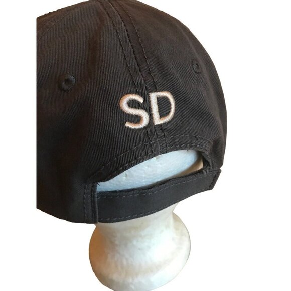 San Diego California Gray Hat Cap Adjustable - Picture 3 of 5